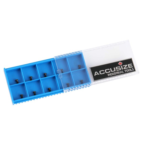Accusize Industrial Tools M2.5 x 6.5 Screws for APKT11T3 Inserts,