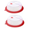 MyTopper Collapsible Microwave Food Plate Cover Lid – Microwave Splatter