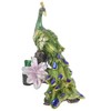 iplusmile Resin Peacock Sculpture Ornament Elegant Desktop Decoration for Home