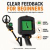 Handheld Metal Detector for Treasure Hunting - Waterproof Search Coil