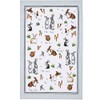 Ulster Weavers Tea Towel-Hippety Hoppity Bunnys (100% Cotton), White/Grey, One
