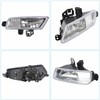 SEBLAFF 2-Pack Clear Lens Front Bumper Driving Fog Light Assembly