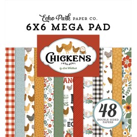 Chickens Cardmakers 6X6 Mega Pad