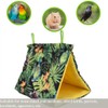 Kovcfon Parrot Hanging Cage Small Pet Warm Hanging Bed for