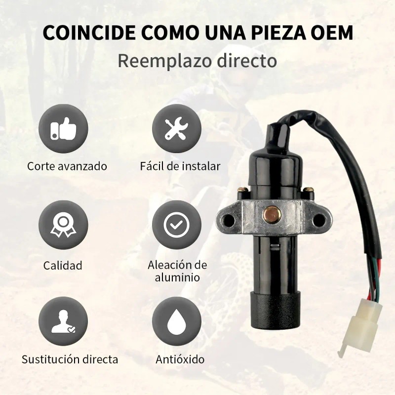 Kit Cerraduras Completo Switch Tapon Italika Rc Rc150 Rc200