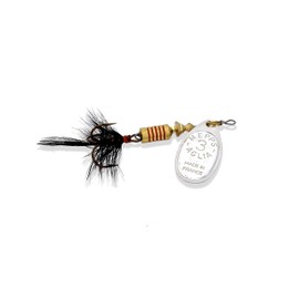 Mepps Aglia 1/4 Ounce, Silver (Dressed Treble)