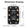 Weasch 12V Forward and Reverse Relay Module, Six Terminal, Replaces