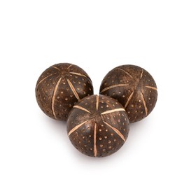 Indus Lifespace Decorative Balls Mango Wood Set of 3 for Home Decor Modern Decorative Balls for Living Room, Bedroom (2.75" x 2.75" x 2.75"), (Set of 3)