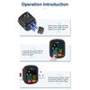 Outlet Checker Electrical Socket Tester Receptacle Detector with LED Display