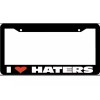 BLVD I LOVE HATERS HEART jdm JDM License Plate Frame