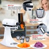 Slicer Shredder Grater Attachment Compatible with KitchenAid Stand Mixer, 4