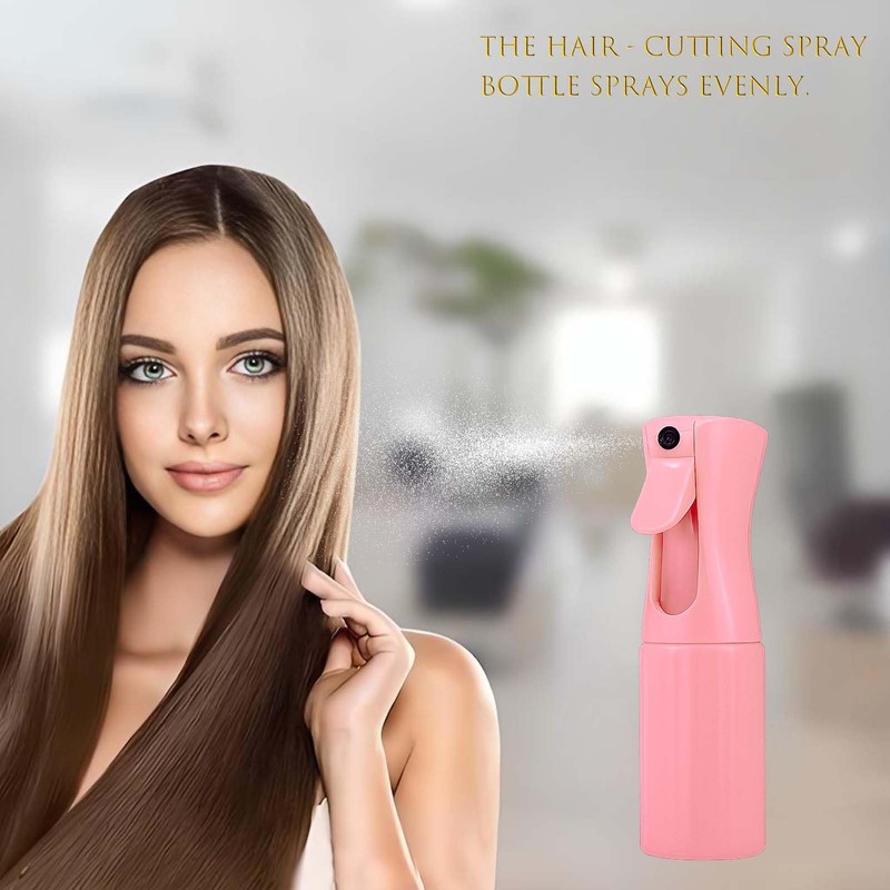 Haarbürste mit Haarsprühflasche, Haarstylingkämme, Entwirrungsbürste für natürliche, Afro-Britische Typ 3a-4c,