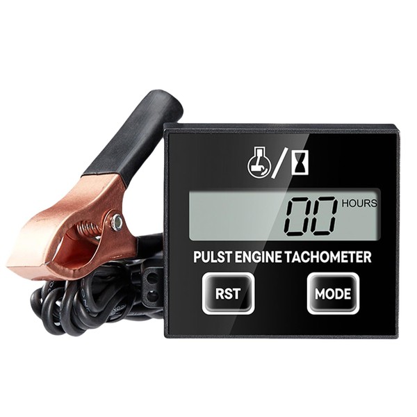 Digital Tachometer, 2 Stroke Digital Speedometer, Inductive Tachometer, Small Motor