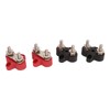 4Pcs Battery Power Stud M6 Dual Distribution Terminal Junction Post