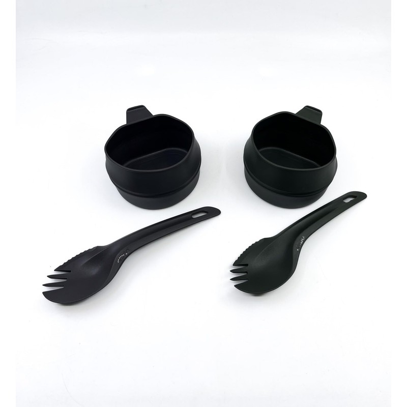 Wildo Wildo CAMP-A-BOX DUO Outdoor Army Crockery Cutlery Survival Camping