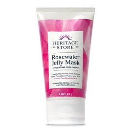 "Hydrating Rosewater Jelly Mask – Soothing, Refreshing & Nourishing Facial Treatment for Radiant, Soft & Glowing Skin"