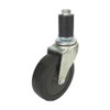 Uei Caster: L Series LTF Type Flexible Caster Rubber Car Wheel Diameter φ3.0 inches (75 mm) Pipe Diameter φ0.6 inches (16 mm) Manufacturer Model: LTF-75RH, φ16