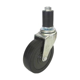 Uei Caster: L Series LTF Type Flexible Caster Rubber Car Wheel Diameter φ3.0 inches (75 mm) Pipe Diameter φ0.6 inches (16 mm) Manufacturer Model: LTF-75RH, φ16