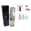 KC Kit De Limpieza De Extensiones De Pestañas Espuma Brocha