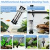 Upgraded DC 18W Electric Aquarium Vacuum Gravel Cleaner