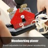 1PCS Metal Woodworking Blade Spoke Shave Manual Planer Plane Deburring