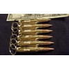 SIX Engraved small caliber .308 bullet bottle opener key chains