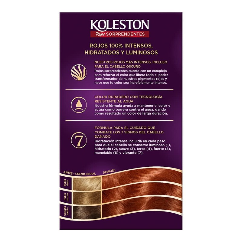 Koleston Tinte Permanente 64 Caoba Cobrizo, 70 ml - Paquete