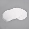 100Pcs Badge Back Cover Tinplate Plastic Base Avoid Rust Firm