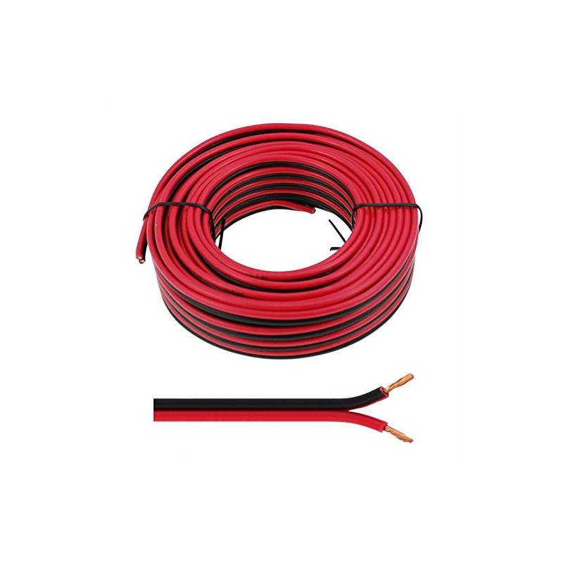Loudspeaker Cable 2x 2.5 mm² Red Black 10 m Audio