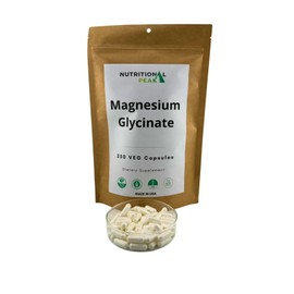 Peak Nutritional Peak Magnesium Glycinate 250 VEG Capsules