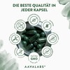 Organic Spirulina Powder and Chlorella Algae Capsules - [1800 mg]