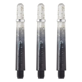 Unicorn Dart Shafts | Gripper 4 Elements | Durable Polycarbonate | Two-Tone Smoke Gradient with Infused Metallic Flecks | Ultra-Short 29mm | 3 Stems
