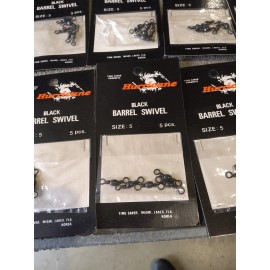 walker 24 PKS #5 Barrel swivels 5 TO A PK new NEW FRE SHIPPING