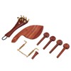 Violin Repair Parts Accessories High End Jujube Wood Tailpiece Chin