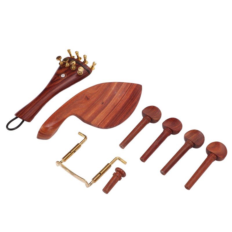 Violin Repair Parts Accessories High End Jujube Wood Tailpiece Chin