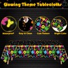 223 Pack Glow Neon Party Supplies Glow Party Tableware Set