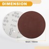 Partuto 10 Pcs 6inch 240 Grit Universal Sanding Discs -