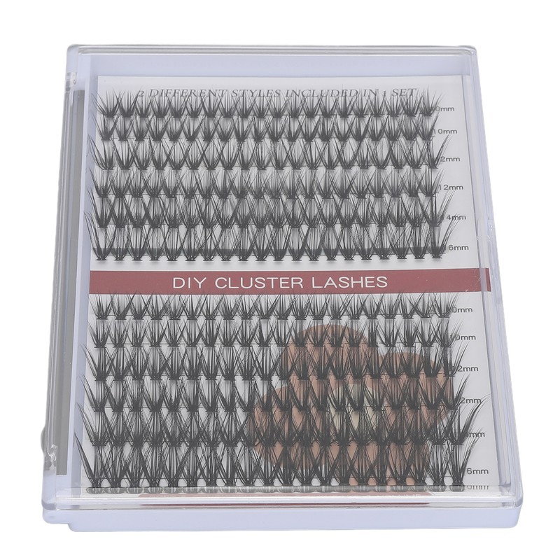240 Clusters 30D 40D 10‑16mm False Eyelashes Soft ​Dense Hair