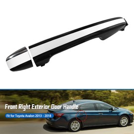 QIEFOAD Exterior Door Handle Rear Right Fit for Toyota Avalon 2013-2018 Chrome Plating