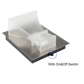 Facon LED 12V Wall Sconce for RV Camper with On&Off Switch, Decorative LED RV Dinette Light, 12Volts DC RV Interior Light for RV, Motorhome, Camper, Trailer, Boat