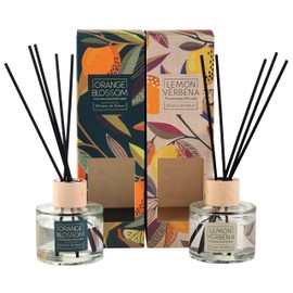 Citrus Lemon Orange Reed Diffusers 100ml - In Gift Box - Set of 2