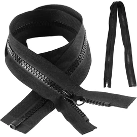 2 Pcs Heavy Duty Zipper, 65 cm Waterproof Zip, Open Ended Long Zips for Jackets, Sleeping Bags, Tents (80 cm)