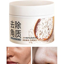 Exfoliante para aclarar el Rostro, Gel 4.7 oz, Exfoliante Limpiador Facial, Gel Exfoliante iluminador, e hidratante