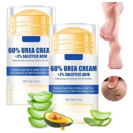 Crema Para Pies Con 60% De Urea Más 2% De Ácido Salicílico 2