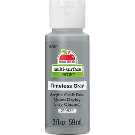 Apple Barrel Acrylic Paint, Grey, 2oz