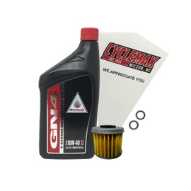 Cyclemax OEM Standard 10W40 Oil Change Kit compatible with 2004-2025 Honda CRF250R