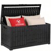 YITAHOME 120 Gallon Outdoor Storage Deck Box, Large Resin Patio