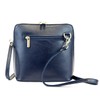 Small Vera Pelle Handbag Genuine Leather Cross Body Bag for