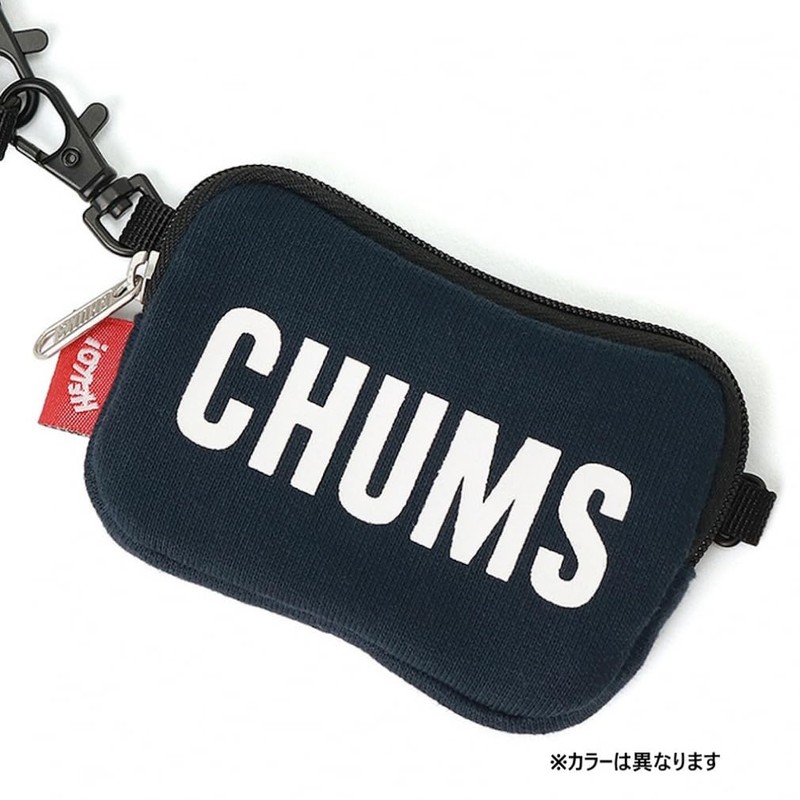 Chums Wearable Sling Shoulder Bag, Sweat Nylon, Black/Charcoal