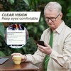SKYWAY Stick-on Bifocal Lenses 1.50, Reader Stickers Lens, Reading Lenses